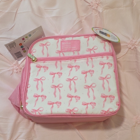 Pink Bow Tote Bag - Picture 3 of 11